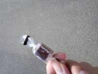 チョコレートで栄養補給